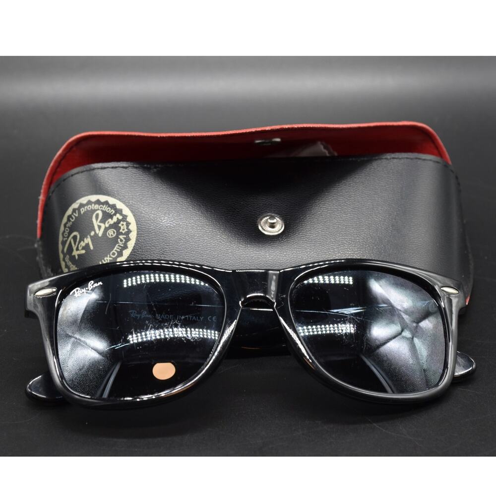 Ray-Ban New Wayfarer Black Sunglasses RB4260 (54-16-145) (READ) Shades